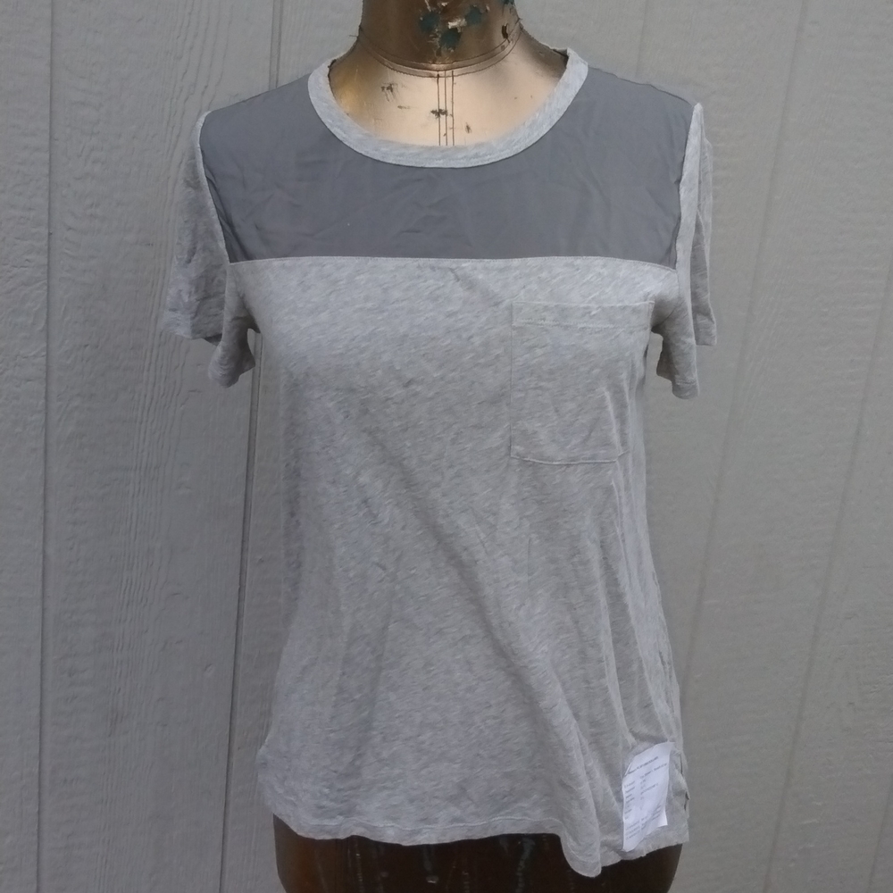 ** Gap Short Sleeve T-shirt w Pocket Shades o'Gray